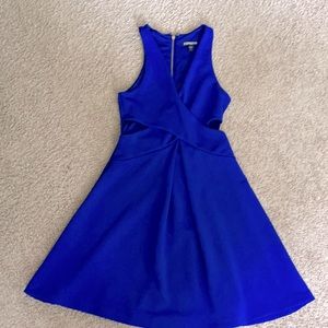 Royal blue Express dress